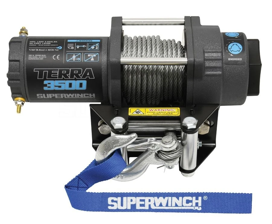Superwinch Terra 3500 12V Wire Rope Winch 3 Superwinch Terra 3500 12V Wire Rope Winch