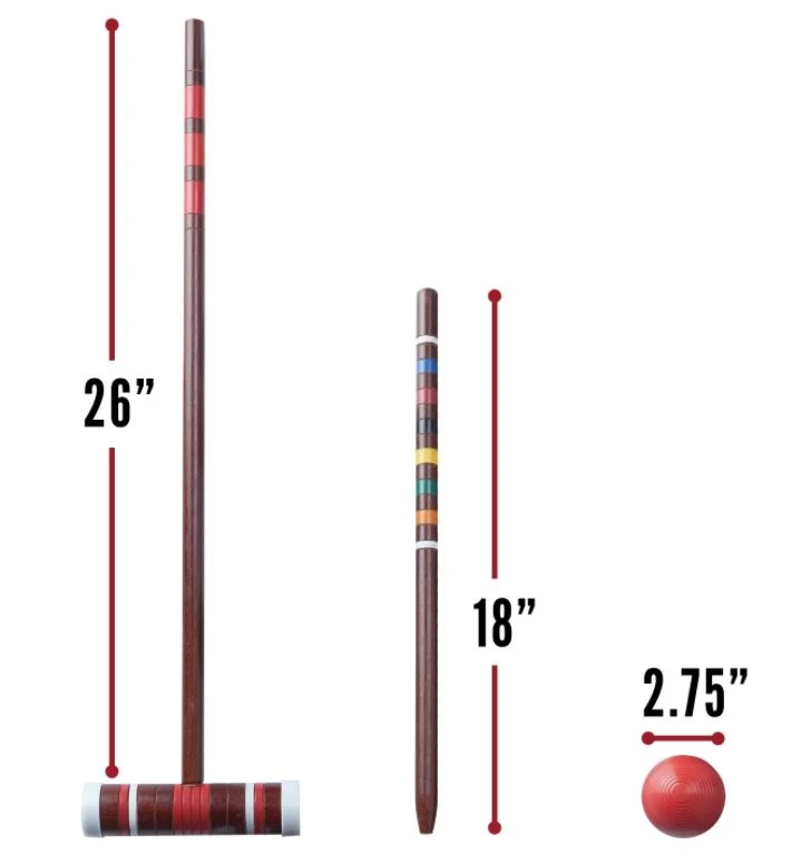 Franklin Sports Family Croquet Set 4 Franklin Sports Family Croquet Set - Image 2