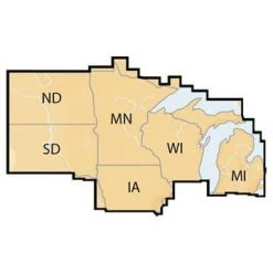 NAVIONICS Plus North Lake Map Chip 5 NAVIONICS Plus North Lake Map Chip -Outlet Track N Hook Store 50420050 2