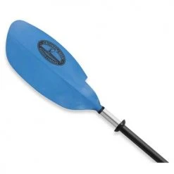 Crooked Creek 7.0' Blue Kayak Paddle with Asymmetrical Blade -Outlet Track N Hook Store 50483 1