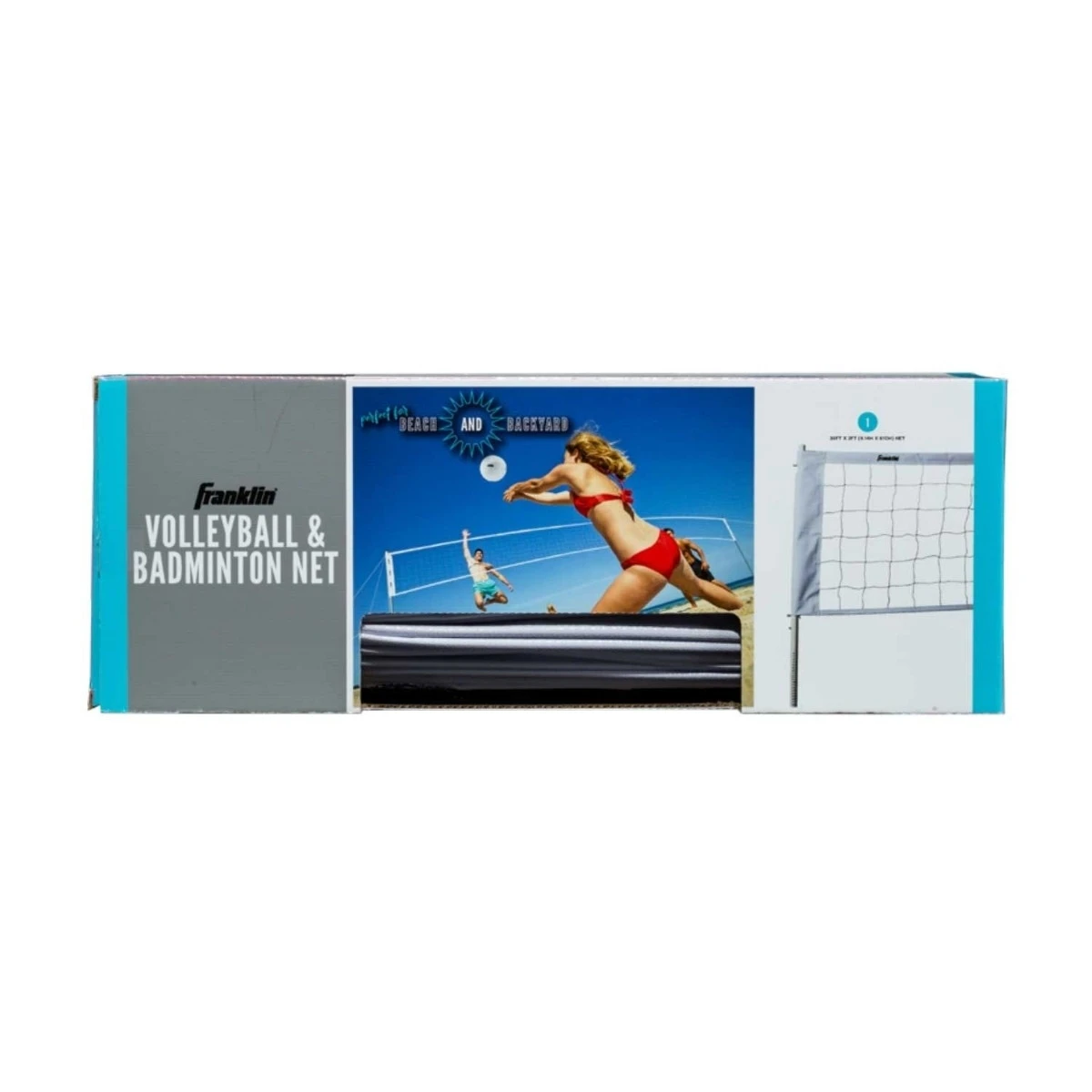 Franklin Sports Badminton/Volleyball Replacement Net, 30' x 2' 4 Franklin Sports Badminton/Volleyball Replacement Net, 30' x 2' - Image 2