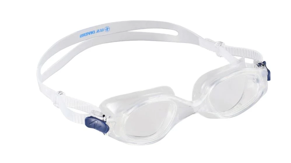 U.S. Divers Atlas Goggle, Clear Lens, Trans/Blue 3 U.S. Divers Atlas Goggle, Clear Lens, Trans/Blue