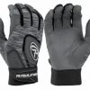 Rawlings Adult 5150 Batting Gloves – Grey/Black -Outlet Track N Hook Store 5150 batting gloves 1 4 2