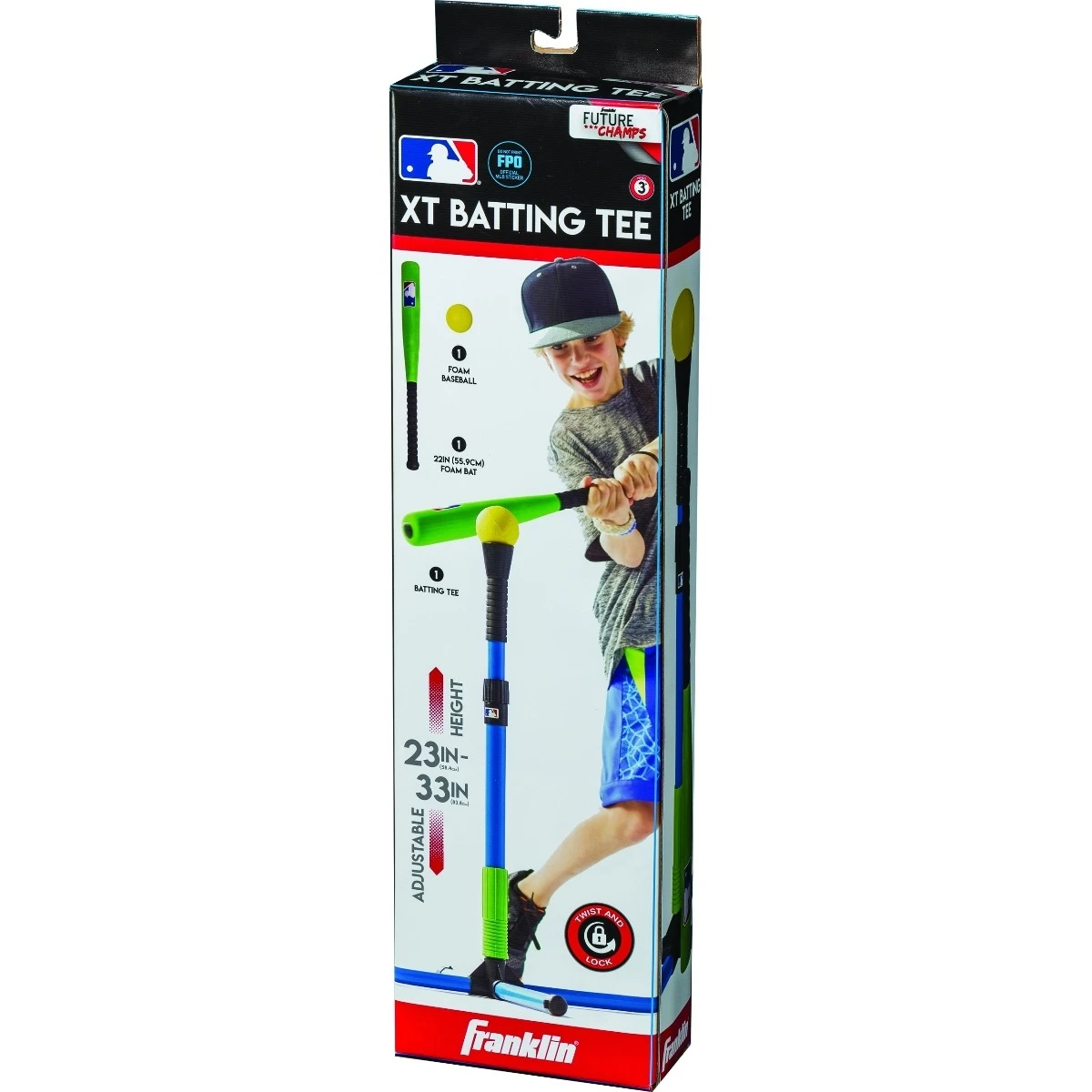 Franklin Sports MLB Foam Youth XT Batting Tee Set 8 Franklin Sports MLB Foam Youth XT Batting Tee Set - Image 6