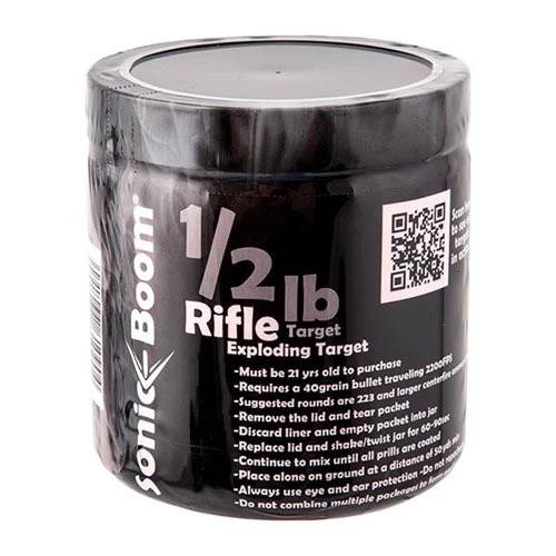 Sonic Boom 1/5Lb Single Exploding Target 3 Sonic Boom 1/5Lb Single Exploding Target