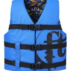 Full Throttle Youth Nylon Life Jacket, Blue