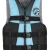 Full Throttle Teen Nylon Life Jacket, Aqua -Outlet Track N Hook Store 5300148
