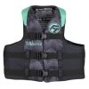Full Throttle Adult Nylon Life Jacket, Aqua -Outlet Track N Hook Store 5300218 2