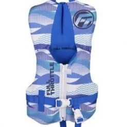 Full Throttle Infant Rapid-Dry Flex-Back Life Jacket, Blue
