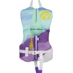 Full Throttle Infant Rapid-Dry Flex-Back Life Jacket, Aqua