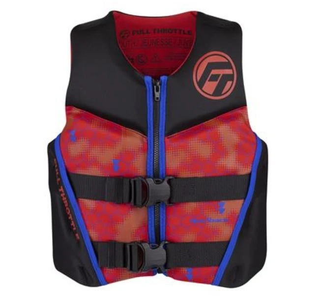 Full Throttle Youth Rapid-Dry Flex-Back Life Jacket 4 Full Throttle Youth Rapid-Dry Flex-Back Life Jacket - Image 2