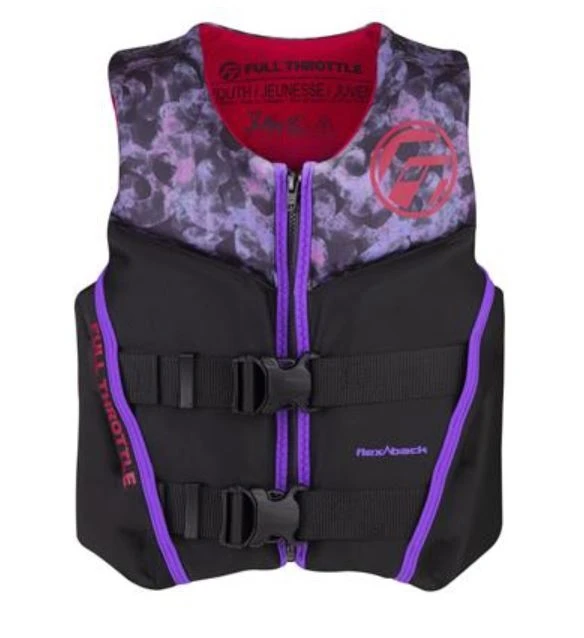 Full Throttle Youth Rapid-Dry Flex-Back Life Jacket 3 Full Throttle Youth Rapid-Dry Flex-Back Life Jacket