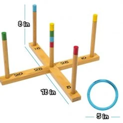 Franklin Sports Ring Toss -Outlet Track N Hook Store 53971 1 2
