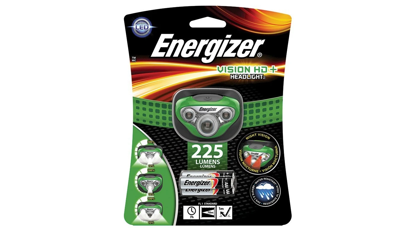 Energizer Vision HD + LED LED Headlamp 3 Energizer Vision HD + LED LED Headlamp