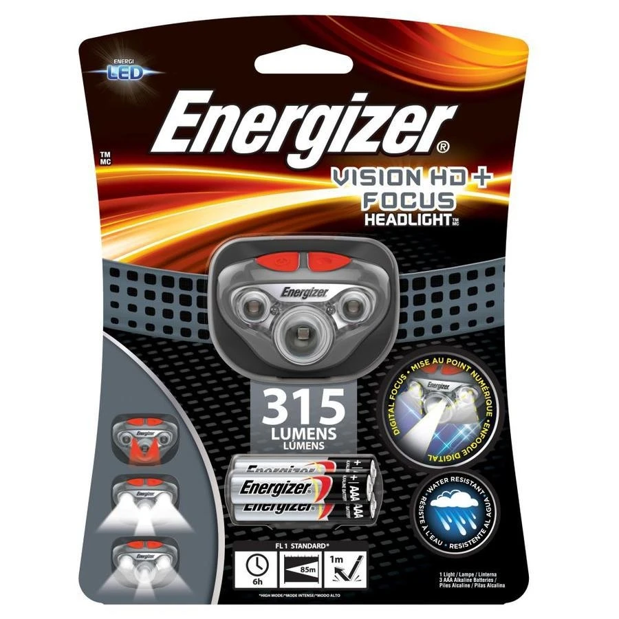 Energizer Vision HD + Focus LED Headlamp 3 Energizer Vision HD + Focus LED Headlamp