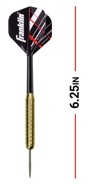 Franklin Sports Steel Tip Darts Set, 6 Pack 5 Franklin Sports Steel Tip Darts Set, 6 Pack - Image 3