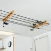 Organized Fishing 9 Rod Wood Ceiling Horizonal Rack -Outlet Track N Hook Store 58020029 1