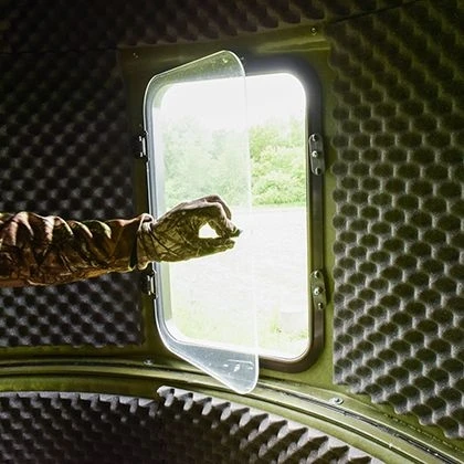 Banks Outdoors Stump Blind Framed Window System 3 Banks Outdoors Stump Blind Framed Window System