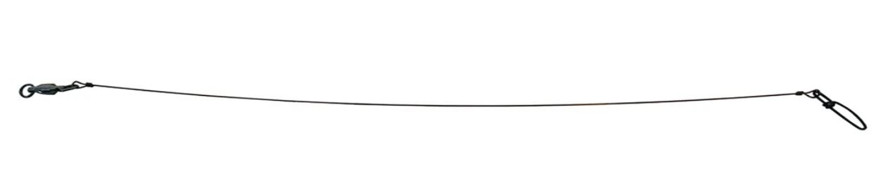 Windels Black Muskie/Pike Leader Tackle - 90# 3 Windels Black Muskie/Pike Leader Tackle - 90#