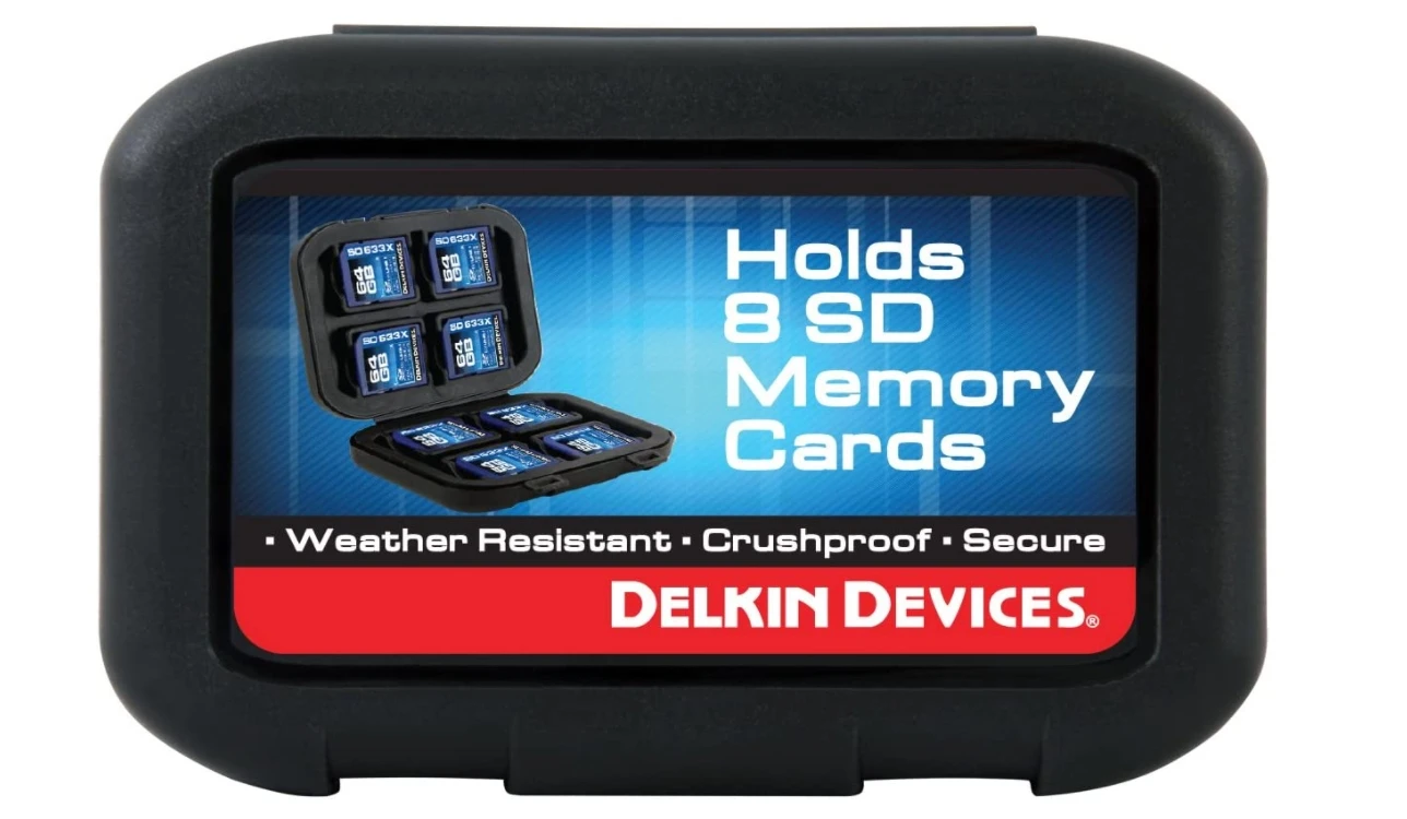 Delkin Secure Digital (SD) 8 Card Carrying Case 3 Delkin Secure Digital (SD) 8 Card Carrying Case