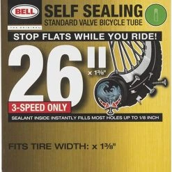 Bell Sports Self Sealing Inner Tube-26 in-1.75 - 2.25 5 Bell Sports Self Sealing Inner Tube-26 in-1.75 - 2.25 -Outlet Track N Hook Store 7073518 3 1 1 2