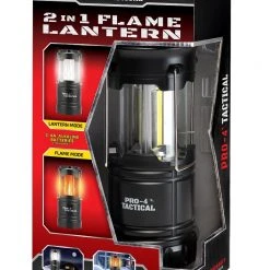 Pro-4 Tactical 2 in 1 Flame Lantern