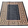 WFS 9' x 12' Greek Key Pattern Woven Mat -Outlet Track N Hook Store 72240003 1 1