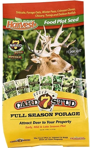 Evolved Harvest 7 Card Stud Full Season Forage – 10 lb 3 Evolved Harvest 7 Card Stud Full Season Forage – 10 lb