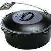 Lodge Dutch Oven w/Spiral Bail Handle & Iron Cover -Outlet Track N Hook Store 7590377 1 1