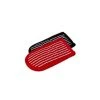 Lodge Striped Hot Handle Holders - 1 Black, 1 Red