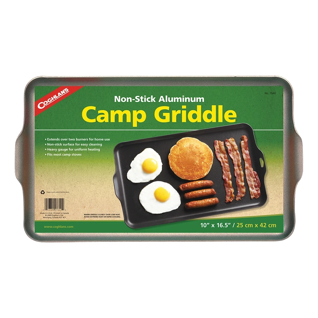 Non-Stick Aluminum Camp Griddle 4 Non-Stick Aluminum Camp Griddle - Image 2