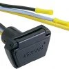 Attwood 7648-7 10GA Female Trolling Motor Connector -Outlet Track N Hook Store 7648 7 1
