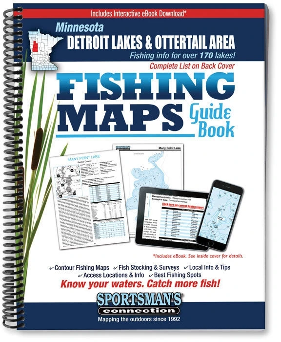 Sportman's Connection Detroit Lakes & Otter Tail Area MN Fishing Map Guide 3 Sportman's Connection Detroit Lakes & Otter Tail Area MN Fishing Map Guide