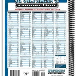 Sportman's Connection MN Arrowhead Region Fishing Map Guide -Outlet Track N Hook Store 8200077 4