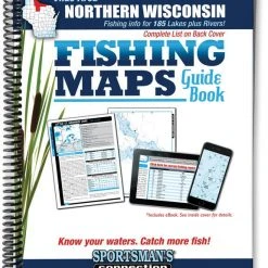 Sportsman's Connection Vilas Area Northern Wisconsin Fishing Map Guide