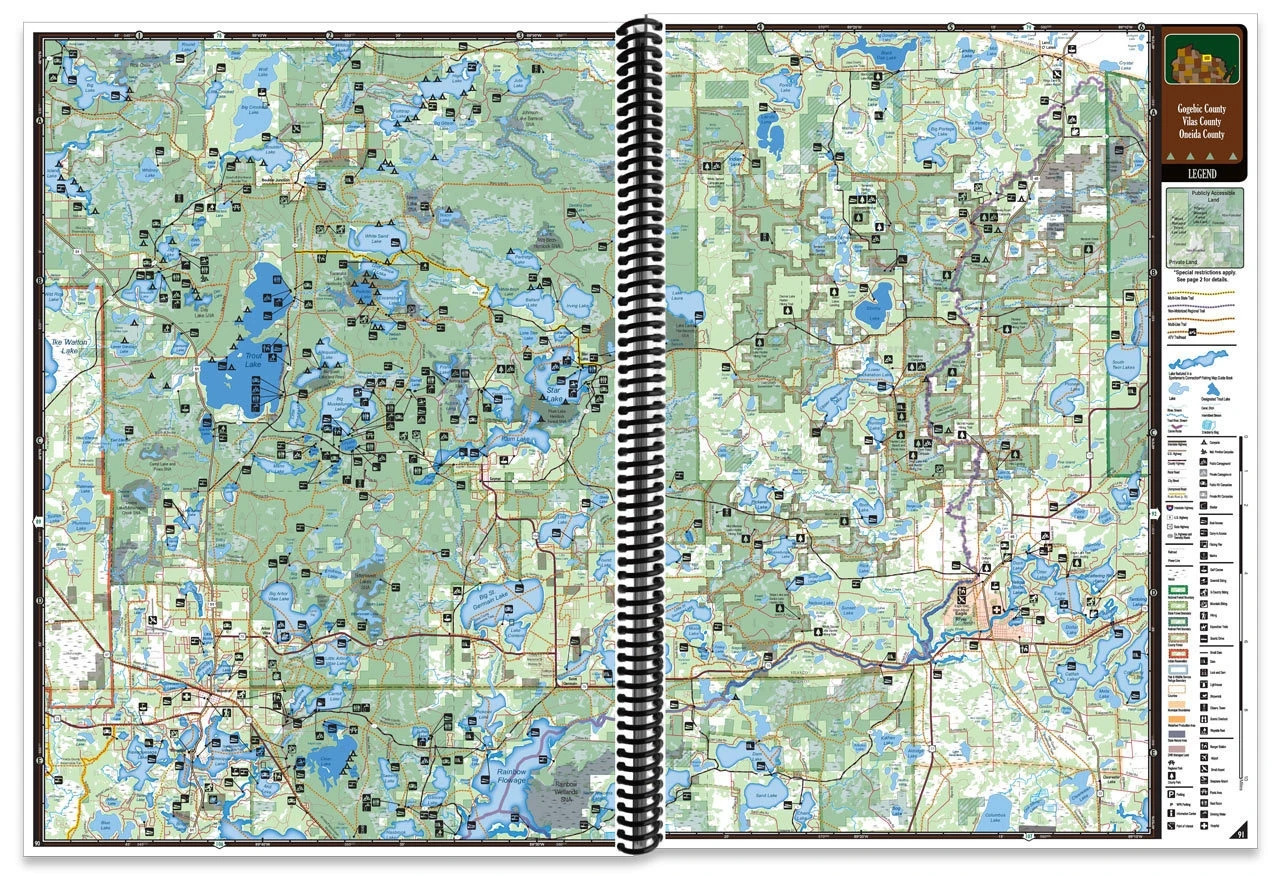 Sportman's Connection Northern Wisconsin All-Outdoors Atlas & Field Guide 3 Sportman's Connection Northern Wisconsin All-Outdoors Atlas & Field Guide