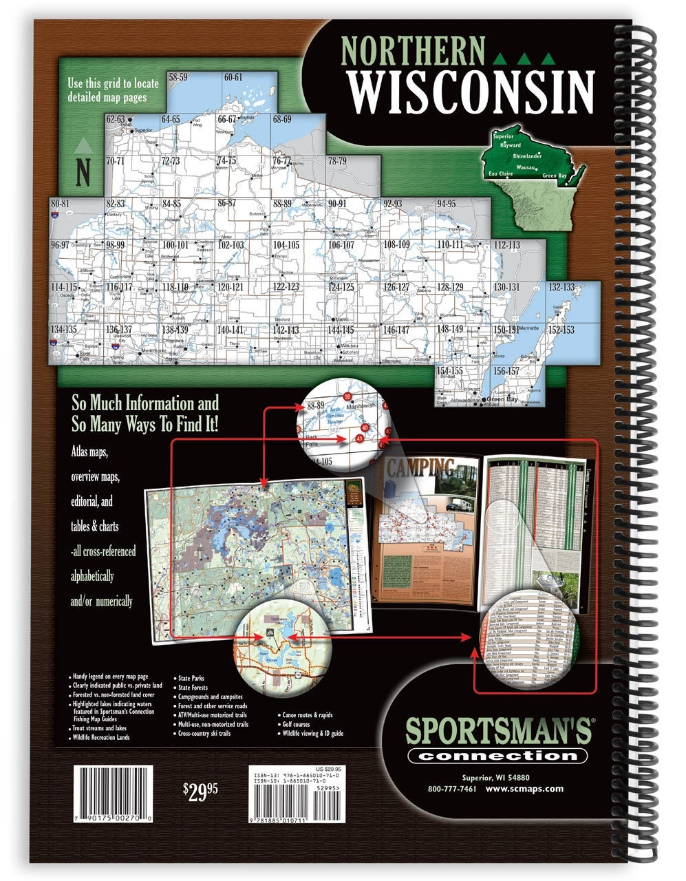 Sportman's Connection Northern Wisconsin All-Outdoors Atlas & Field Guide 7 Sportman's Connection Northern Wisconsin All-Outdoors Atlas & Field Guide - Image 5