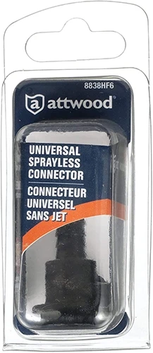 Attwood 8838HF6 Universal Sprayless Connector Female Fitting 5 Attwood 8838HF6 Universal Sprayless Connector Female Fitting - Image 3