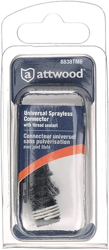 Attwood 8838TM6 Universal Sprayless Connector Male End – 5/16” to 3/8” 6 Attwood 8838TM6 Universal Sprayless Connector Male End – 5/16” to 3/8” - Image 4