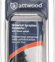 Attwood 8838TM6 Universal Sprayless Connector Male End – 5/16” to 3/8” -Outlet Track N Hook Store 8838tm6 4
