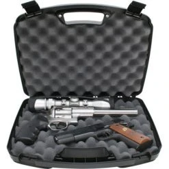 MTM Molded Products Black 2 Pistol Handgun Case