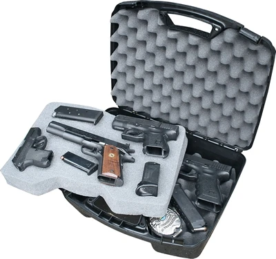 MTM Molded Products Black 4 Pistol Handgun Case 4 MTM Molded Products Black 4 Pistol Handgun Case - Image 2