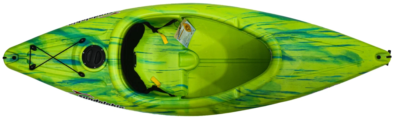 Sundolphin ARUBA 10 Sit In Recreational Kayak - Citrus Swirl 3 Sundolphin ARUBA 10 Sit In Recreational Kayak - Citrus Swirl