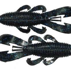 Googan Baits 4" Bandito Bug -Outlet Track N Hook Store black blue flake 1 1