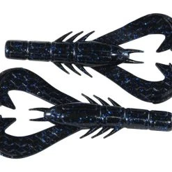 Googan Baits 3" Krackin' Craws 8 Googan Baits 3" Krackin' Craws -Outlet Track N Hook Store blk blue flk 1 1