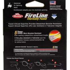 Berkley FireLine Braid 125 yd., Smoke -Outlet Track N Hook Store crystal 2 5 2