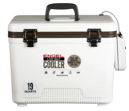 Engel 19 Quart Live Bait Cooler w/ Air Pump 3 Engel 19 Quart Live Bait Cooler w/ Air Pump
