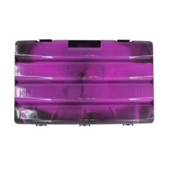 Evolution Outdoor Drift Series 3700 Colored Tackle Tray -Outlet Track N Hook Store eo driftseries3700 0007 37005 evdriftseries3700tackletray purple back 1