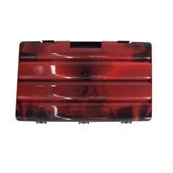Evolution Outdoor Drift Series 3700 Colored Tackle Tray -Outlet Track N Hook Store eo driftseries3700 0013 37003 evdriftseries3700tackletray red back 1