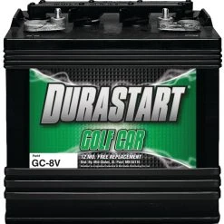 Durastart 8 Volt Golf Cart Battery, GC8V-110